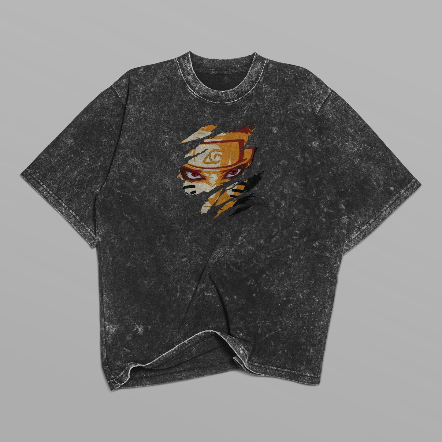 Naruto Nine-Tails Oversized T-Shirt | Anime Streetwear | Premium Comfort Fit