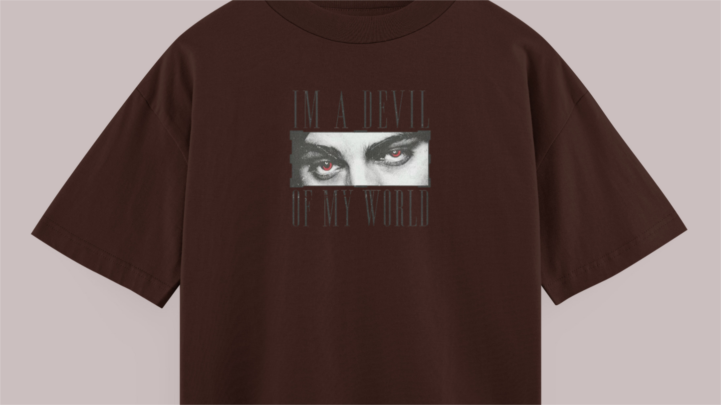 Sidhu Moose Wala x Devil of My World T-Shirt | Punjabi Rebel Streetwear