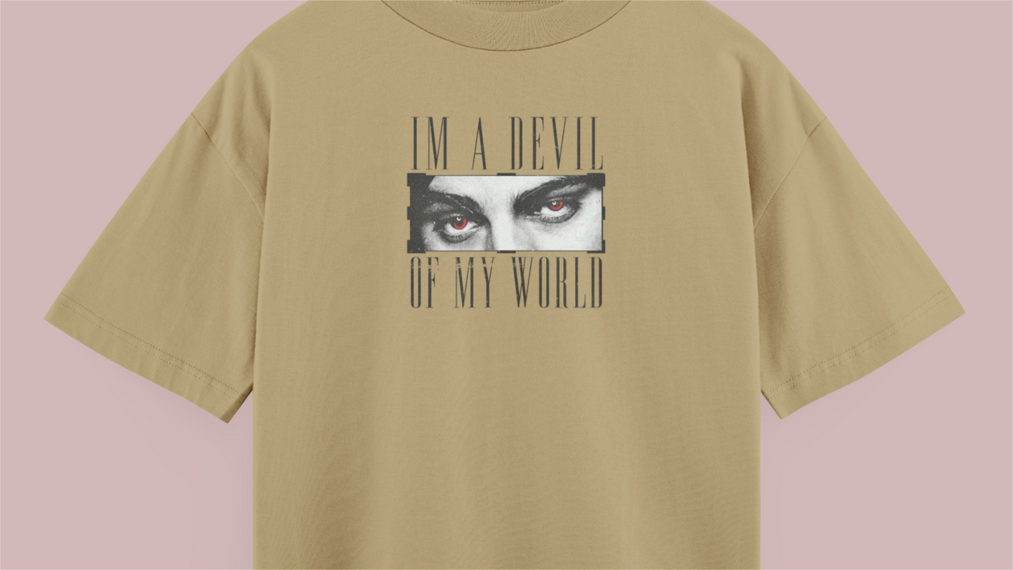 Sidhu Moose Wala x Devil of My World T-Shirt | Punjabi Rebel Streetwear