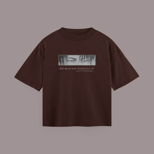 Captain Levi 'Wings of Justice' Oversized T-Shirt – Distressed Vintage Anime Streetwear | Attack on Titan Merch