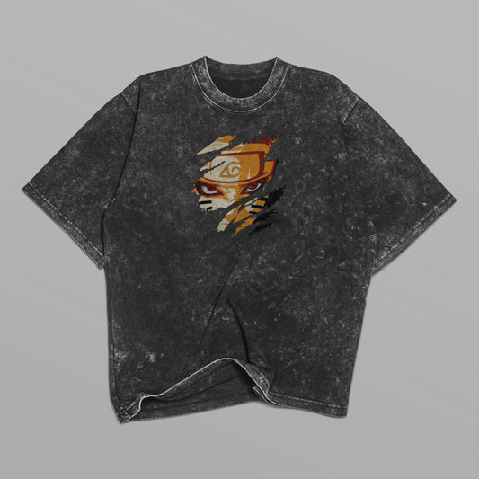 Naruto Nine-Tails Oversized T-Shirt | Anime Streetwear | Premium Comfort Fit