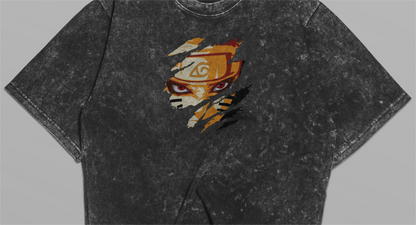 Naruto Nine-Tails Oversized T-Shirt | Anime Streetwear | Premium Comfort Fit