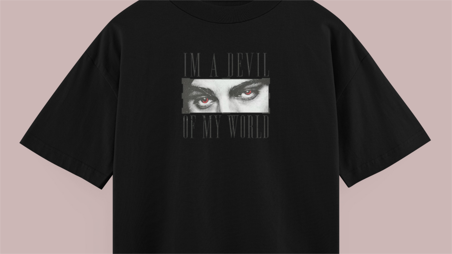 Sidhu Moose Wala x Devil of My World T-Shirt | Punjabi Rebel Streetwear